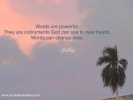 words are powerful